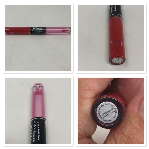 Pick 2- Amuse Two-Way Lipgloss Aloe Vera + Vit E - Picture 12 of 13